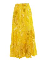 Gonna con motivo Paisley