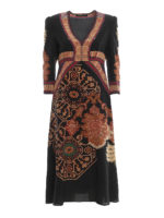 Abito in pura seta fantasia