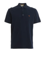 Polo con ricamo logo Pegaso sul petto