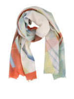 Sciarpa con stampa Foliage