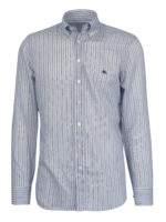 Camicia Andy a righe con ricami