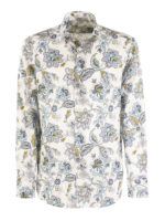 Camicia con motivo Paisley floreale