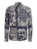 Camicia in mussola con stampa floreale