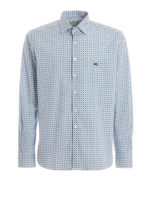Camicia con stampa micro Paisley