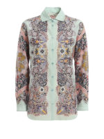 Camicia con stampa Paisley Foulard