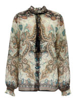 Camicia con motivo in Paisley