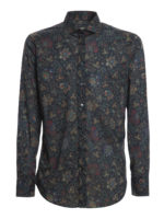Camicia in cotone con stampa