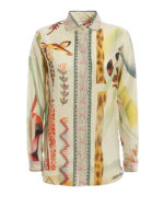 Camicia con stampa safari