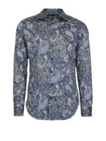 Camicia slim fit in cotone