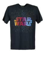 T-shirt nera con stampa Star Wars