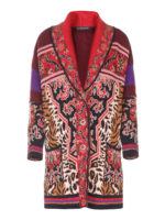 Cappottino in lana lavorato a maglia