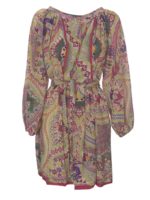 Abito in cotone multicolor