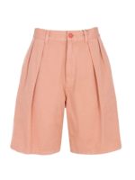 Shorts con pinces rosa