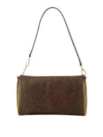 Borsa a spalla motivo Paisley jacquard