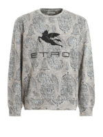 Felpa in tecno cotone Paisley