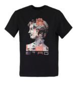 T-shirt con stampa Collage
