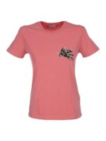 T-shirt con ricamo Pegaso