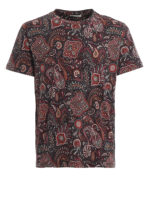 T-shirt in jersey con motivo Paisley