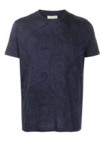 T-shirt con stampa Paisley