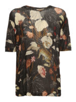 T-shirt in viscosa stretch