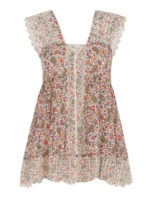 Top con motivo Paisley