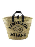 Borsa da mare in rafia