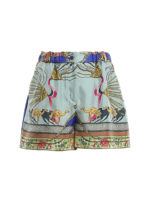 Shorts con stampa Foulard