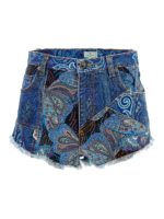 Shorts con motivo Paisley