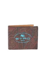 Portafoglio Paisley con stampa logo