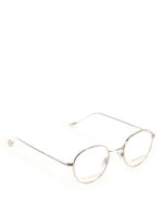 Occhiali da vista Zelda in metallo argentato