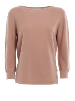 Pull con dettagli in lurex e spacchi