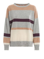 Pull in misto lana con motivo a righe