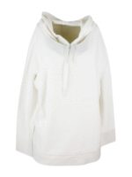 Maglia con cappuccio bianca