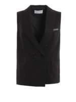 Gilet con dettaglio borchiette