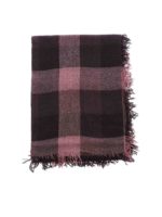 Sciarpa Olisa a quadri rosa e viola