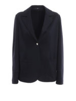 Blazer in jersey di viscosa stretch