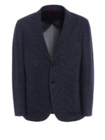 Blazer destrutturato in misto lana