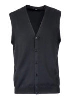 Cardigan in lana senza maniche