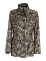 Giubbino sui toni del verde e marrone