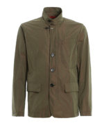 Giacca in tessuto tecnico mano pesca