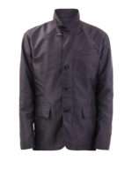 Giacca in tessuto tecnico con gancio