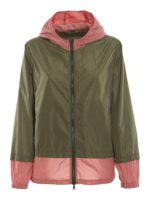 Giacca a vento bicolor