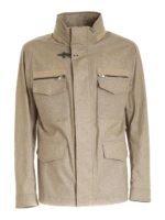 Field jacket sfoderata beige