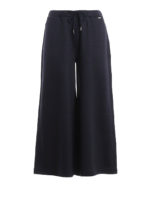 Pantaloni crop in cady stretch