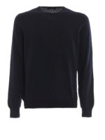 Maglia blu scuro in lana