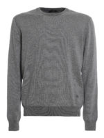 Girocollo in lana melange