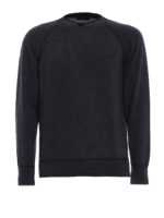 Girocollo stile felpa in lana