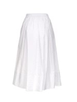 Gonna a ruota bianca