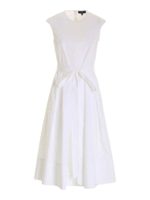 Abito smanicato bianco