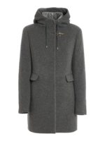 Cappotto in misto lana con gilet removibile